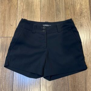 Nike Golf Dri-Fit Black Shorts Preppy Country Club Athletic